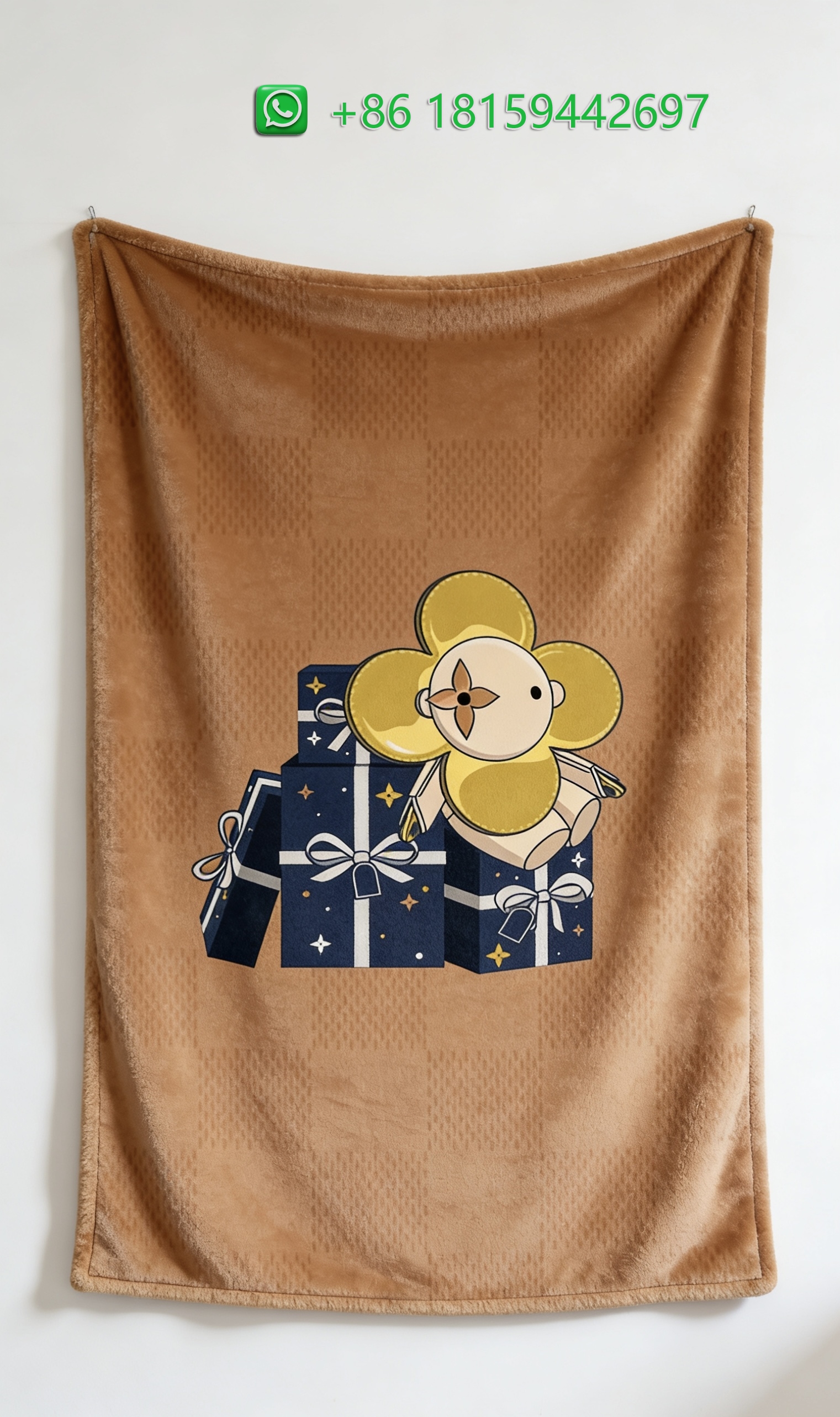 Louis Vuitton Throw Blankets